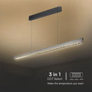 36W(2880Lm) LED lineaarne valgusti, V-TAC SAMSUNG, IP20, hall, 3IN1, LIFUD toiteallikas