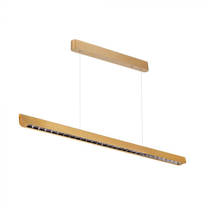 36W(2880Lm) LED lineaarne valgusti, V-TAC SAMSUNG, IP20, kuldne, 3IN1, LIFUD toiteallikas