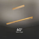 Линейный светодиодный светильник 36W(2880Lm), V-TAC SAMSUNG, IP20, золото, 3IN1, блок питания LIFUD