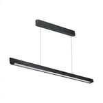 36W(2880Lm) LED lineaarne valgusti, V-TAC SAMSUNG, IP20, must, 3IN1, LIFUD toiteallikas