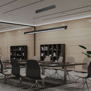 Линейный светодиодный светильник 36Вт(2880Лм), V-TAC SAMSUNG, IP20, черный, 3IN1, блок питания LIFUD