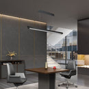 Линейный светодиодный светильник 36Вт(2880Лм), V-TAC SAMSUNG, IP20, черный, 3IN1, блок питания LIFUD