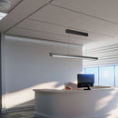 Линейный светодиодный светильник 36W(2880Lm), V-TAC SAMSUNG, IP20, серый, 3IN1, блок питания LIFUD