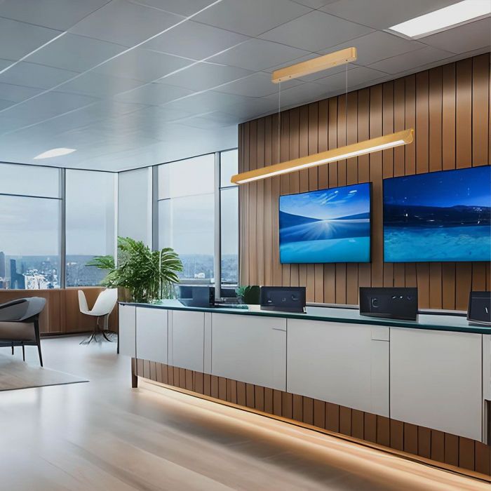 Линейный светодиодный светильник 36W(2880Lm), V-TAC SAMSUNG, IP20, золото, 3IN1, блок питания LIFUD