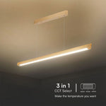 36W(2880Lm) LED linjär armatur, V-TAC SAMSUNG, IP20, guld, 3IN1, LIFUD strömförsörjning