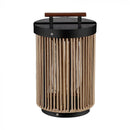 2.4W LED solārais dārza gaismeklis, V-TAC, IP65,  3.7V 2600mAh (Li(NiCoMn)O2), silti balta gaisma 3000K