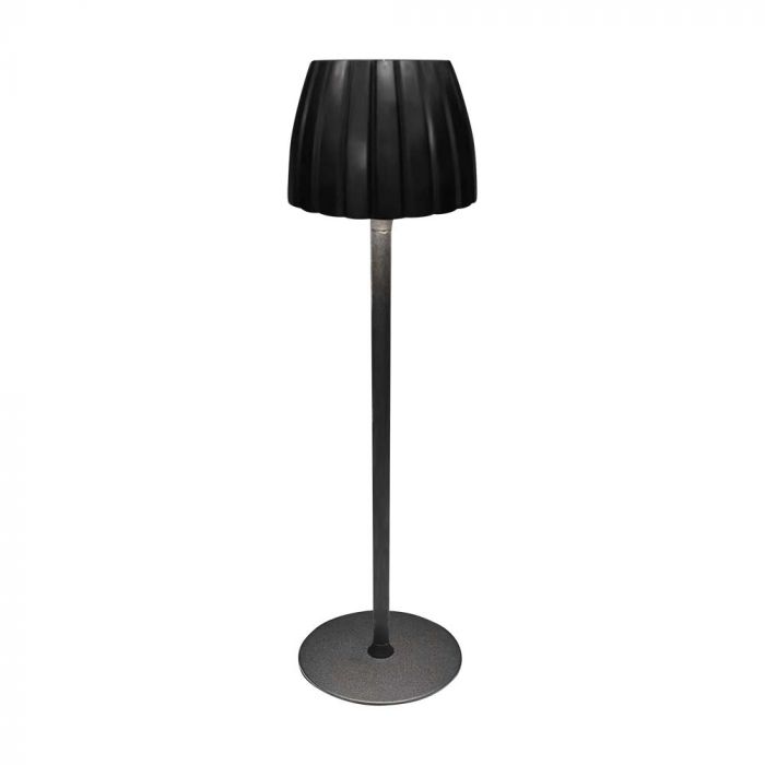 2.7W(110Lm) LED table lamp with touch control, V-TAC, IP20, black, dimmable, 3IN1