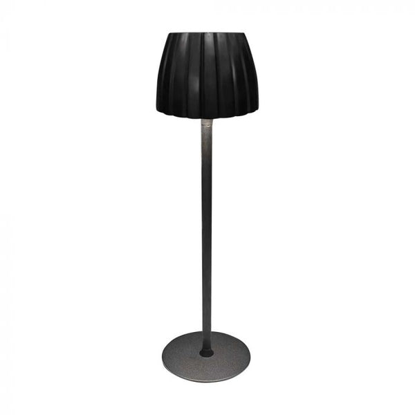 2.7W(110Lm) LED galda lampa ar skārienvadību, V-TAC, IP20, melna, dimmējama, 3IN1