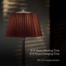 .5W(40Lm) LED table lamp with touch control, V-TAC, IP20, brown/chrome, dimmable, 3IN1