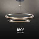 65W(7000Lm) LED pendant luminaire, V-TAC, IP20, 600x1070mm, warm white light 3000K