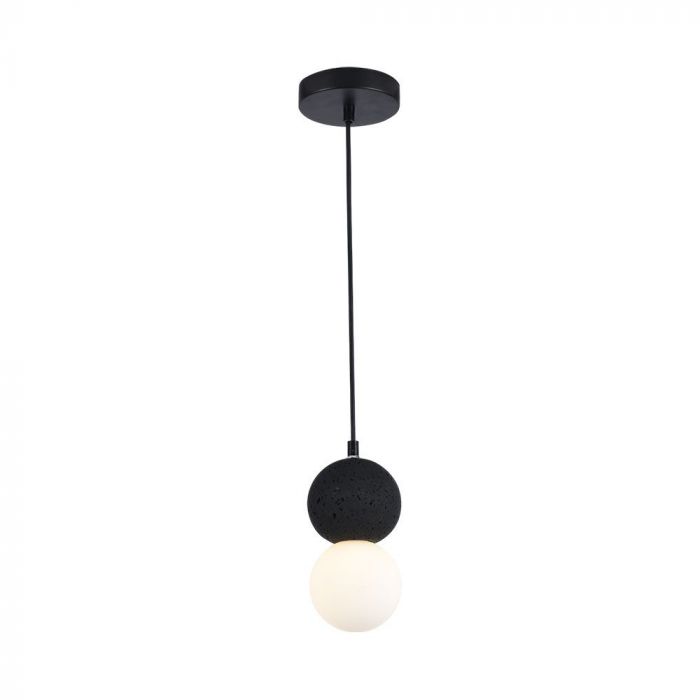 MAX 40W G9 V-TAC design luminaire, IP20, black/white