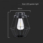 LED solārais gaismeklis, 8LM, IP65, silti balta gaisma 2700K