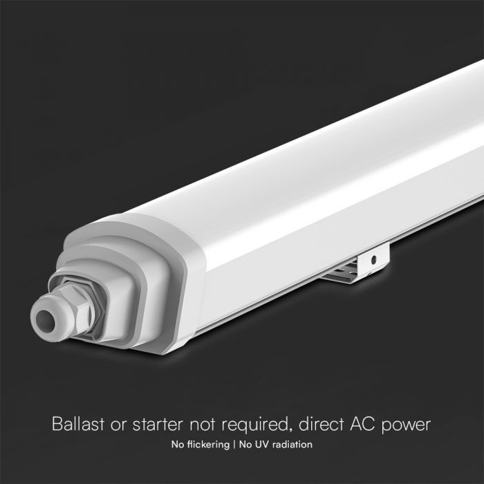 18W(2160Lm) 120LM/W 60cm LED linear luminaire, G-Series, V-TAC, IP65, cool white 6500K