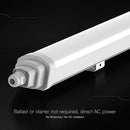 18W(2160Lm) LED hermētiskais lineārais gaismeklis, V-TAC VT-12017, CREE SMD, 120Lm/W, IP65, IK05, balts, 600x68x59mm, savienojams, 120°, 6 gadu garantija, auksti balta gaisma 6500K