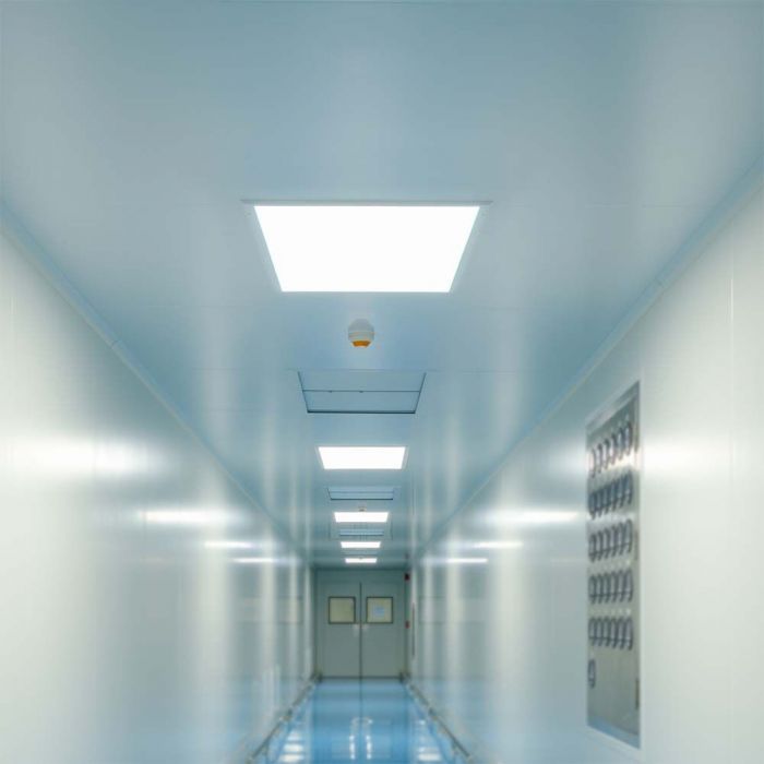 25W (4500Lm) LED-paneel 600x600mm, V-TAC, IP20, neutraalne valge valgus 4000K, tarnitakse koos toiteplokiga.
