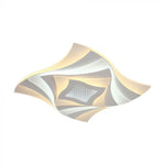 75W(6500Lm) LED-designarmatur med fjärrkontroll, V-TAC, IP20, vit, 495x495x55mm, dimbar, 3IN1