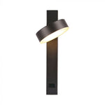 8W(900Lm) LED sienas gaismeklis, V-TAC, IP20, melns, silti balta gaisma 3000K