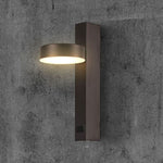 8W(900Lm) LED sienas gaismeklis, V-TAC, IP20, melns, silti balta gaisma 3000K