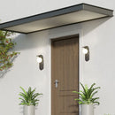 Max 5W G9 LED esi- ja seinavalgusti, V-TAC, IP20, must, teras+klaas