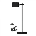 3W(300Lm) 5V LED skrivbordslampa med USB Type-C laddare, V-TAC, IP20, svart, dimbar, 3IN1