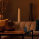 Настольная светодиодная лампа 3 Вт (300 лм) 5 В с зарядным устройством USB Type-C, V-TAC, IP20, черная, с регулировкой яркости, 3IN1