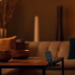 3W(300Lm) 5V LED skrivbordslampa med USB Type-C laddare, V-TAC, IP20, svart, dimbar, 3IN1