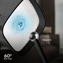 5W(400Lm) 5V LED desk lamp with USB Type-C charger, V-TAC, IP20, black, dimmable, 3IN1