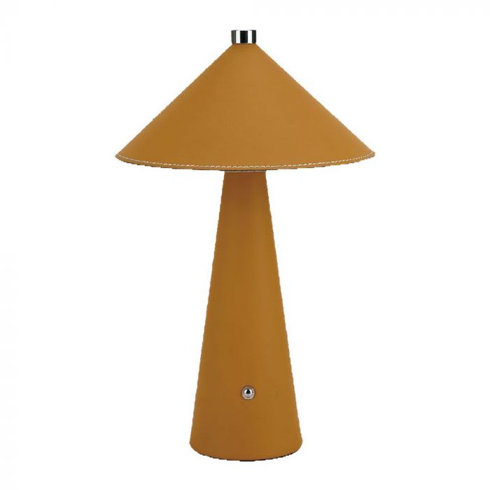3W(240Lm) 5V LED desk lamp with USB Type-C charger, V-TAC, IP20, yellow, dimmable, 3IN1