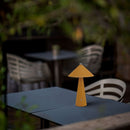 3W(240Lm) 5V LED galda lampa ar USB C tipa lādētāju, V-TAC, IP20, dzeltena, dimmējama, 3IN1