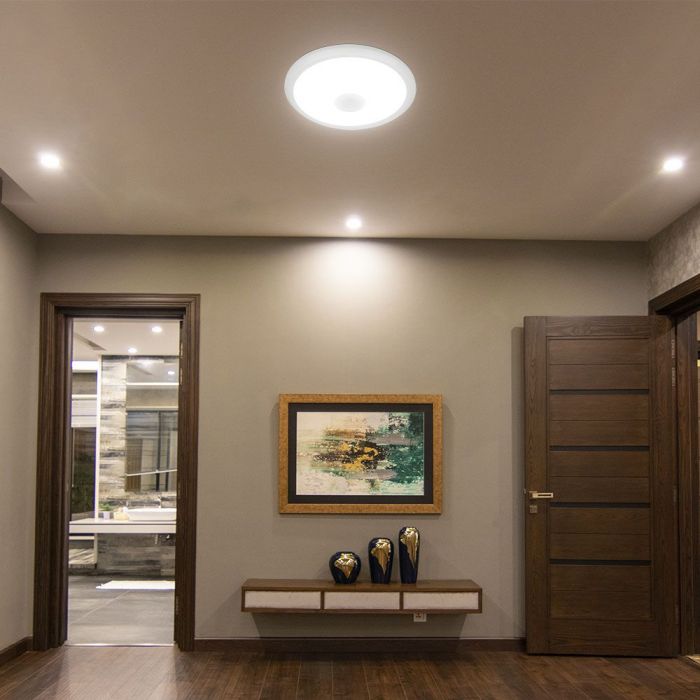 12W(900Lm) LED plakat valgusanduriga, V-TAC SAMSUNG, IP20, valge, 3IN1