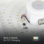 12W(1100Lm) LED plakat valgusanduriga, V-TAC SAMSUNG, IP20, valge, 3IN1