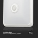 12W(1100Lm) LED plakat valgusanduriga, V-TAC SAMSUNG, IP20, valge, 3IN1