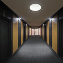 15W(1300Lm)  LED sienas gaismeklis ar PIR sensoru, V-TAC SAMSUNG, IP44, balts, 3IN1