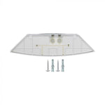 10W(900Lm)  LED fasādes gaismeklis, V-TAC SAMSUNG, IP54, balts, neitrāli balta gaisma 4000K