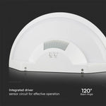 10W(900Lm)  LED fasādes gaismeklis, V-TAC SAMSUNG, IP54, balts, neitrāli balta gaisma 4000K