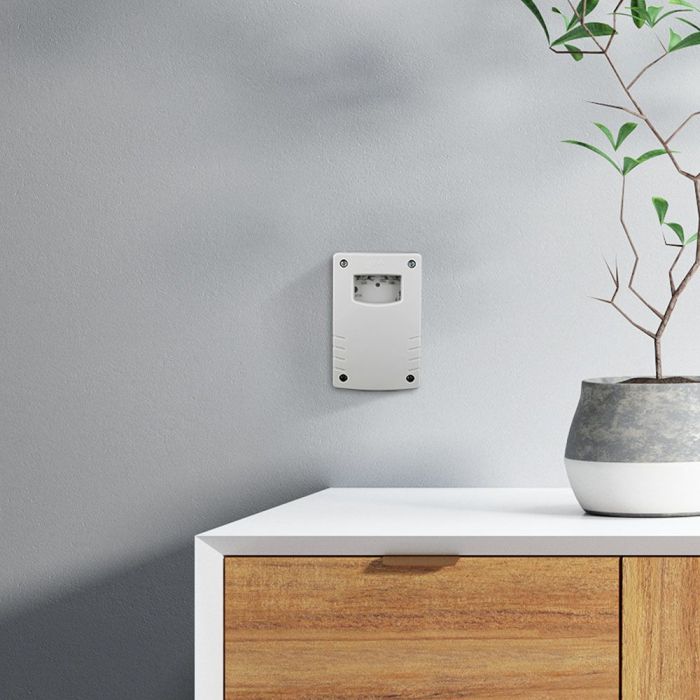 Dag/natt-sensor med tidsinställning V-TAC, IP65, vit