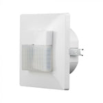Infraröd rörelsesensor, inbyggd, max 200W LED, 120gr, V-TAC, IP20
