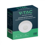400W PIR sensors, IP20, balts