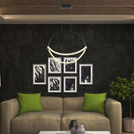 16W(2000Lm) LED-designarmatur, V-TAC, IP20, svart, neutralvit 4000K
