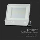 200W (17540Lm) LED-valgusti ilma liikumisandurita, V-TAC SAMSUNG, IP65, 5-aastane garantii, must korpus ja hall klaas, külmvalge valgus 6500K