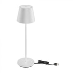 1.5W 5V LED  galda lampa ar skārienjūtīgu slēdzi, V-TAC, dimmējama, IP54, 1900mAh, balta, silti balta gaisma 3000K