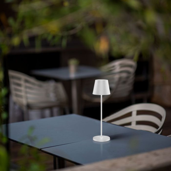 1.5W 5V LED laualamp, V-TAC, dimmerdatav, IP54, 1900mAh, valge, soe valge valgus 3000K.