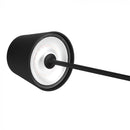 1.5W 5V LED laualamp koos puutetundliku lülitiga, V-TAC, timmitav, IP54, 1900mAh, must, soe valge valgus 3000K