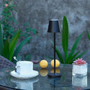 1.5W 5V LED laualamp koos puutetundliku lülitiga, V-TAC, timmitav, IP54, 1900mAh, must, soe valge valgus 3000K