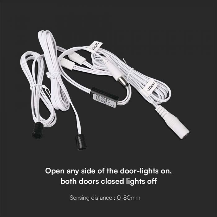 Dubults 12-24V MAX 60W sensors LED Lentēm, vada garums 1.5m