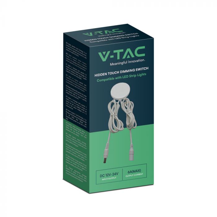 12-24V 6A valge dimmer LED ribadele, IP20, max väljund 72W/12V,144W/24V