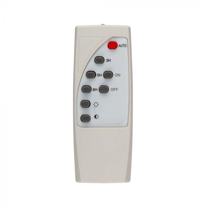 50W HYBRID LED Solar Street Light with remote control, IP65, V-TAC, cool white 6500K