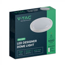 30/60/30W(6000Lm) LED V-TAC disainiga ümmargune kuppelvalgusti kaugjuhtimispuldiga, IP20, valge, timmitav, 3/1