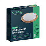 30W / 60W / 30W (6000Lmm) LED kupolveida gaismeklis ar pulti, V-TAC, I20, 3IN1