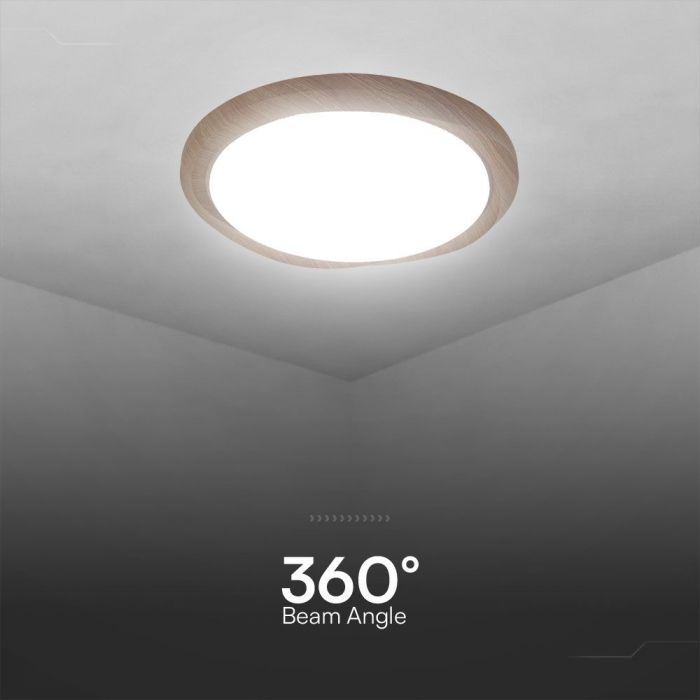 30W / 60W / 30W (6000Lmm) LED kupolveida gaismeklis ar pulti, V-TAC, I20, 3IN1